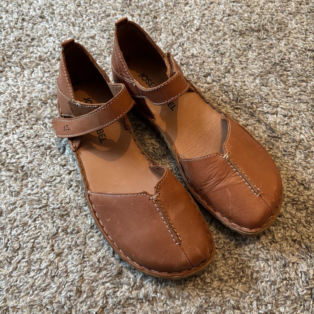 Josef Seibel Rosalie 42 Leather Mary Janes